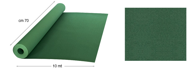 Papir baršunasti - kolut m10x70cm - 27 Zeleni