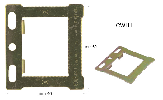 Vješalice CWH1 za slike na slijepom okviru - Pak. 50 kom